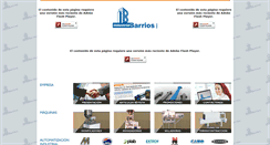 Desktop Screenshot of industrialbarrios.com
